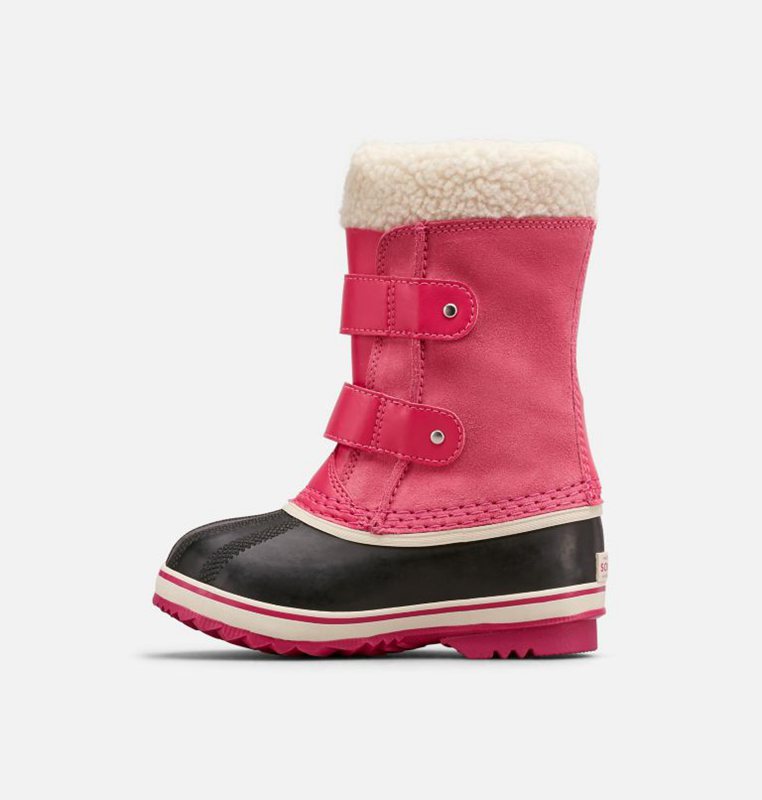 Botas Nieve Sorel Niños - Childrens 1964 Pac™ Strap Rosas/Negras - 28975-FPLY